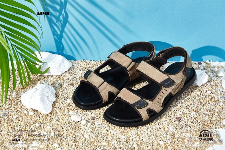 Sandals lifestyle photography