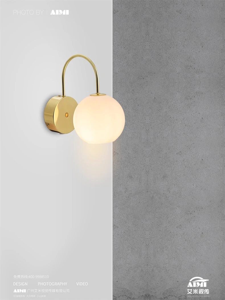 Wall Sconce white background photography