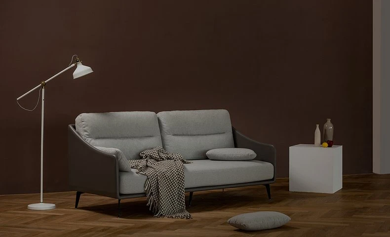 E-commerce simple sofa shooting Sofa advertisement close-up shooting room-set styled photography