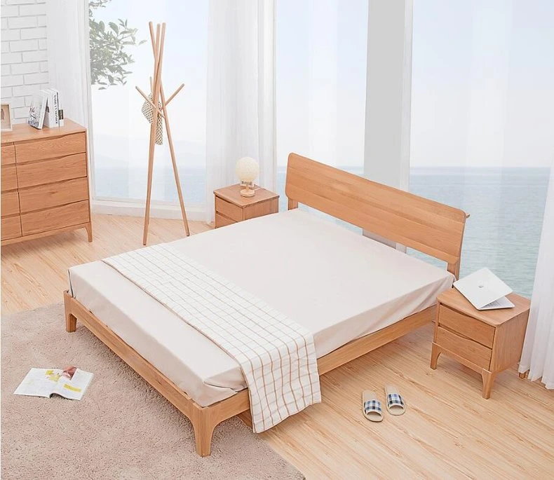 Solid Wood Bed Furniture Photography in China