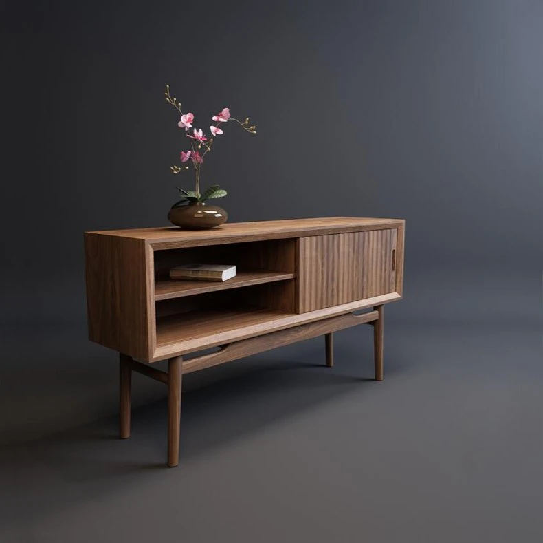Floor-to-ceiling TV stand shooting Multi-functional TV stand shooting effects detail shot photography