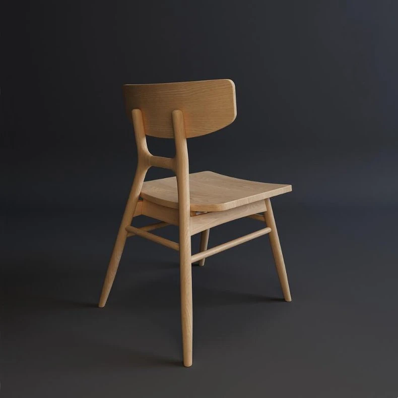 E-commerce solid wood chairs promotional shoot advertising booklet customized design detail shot photography