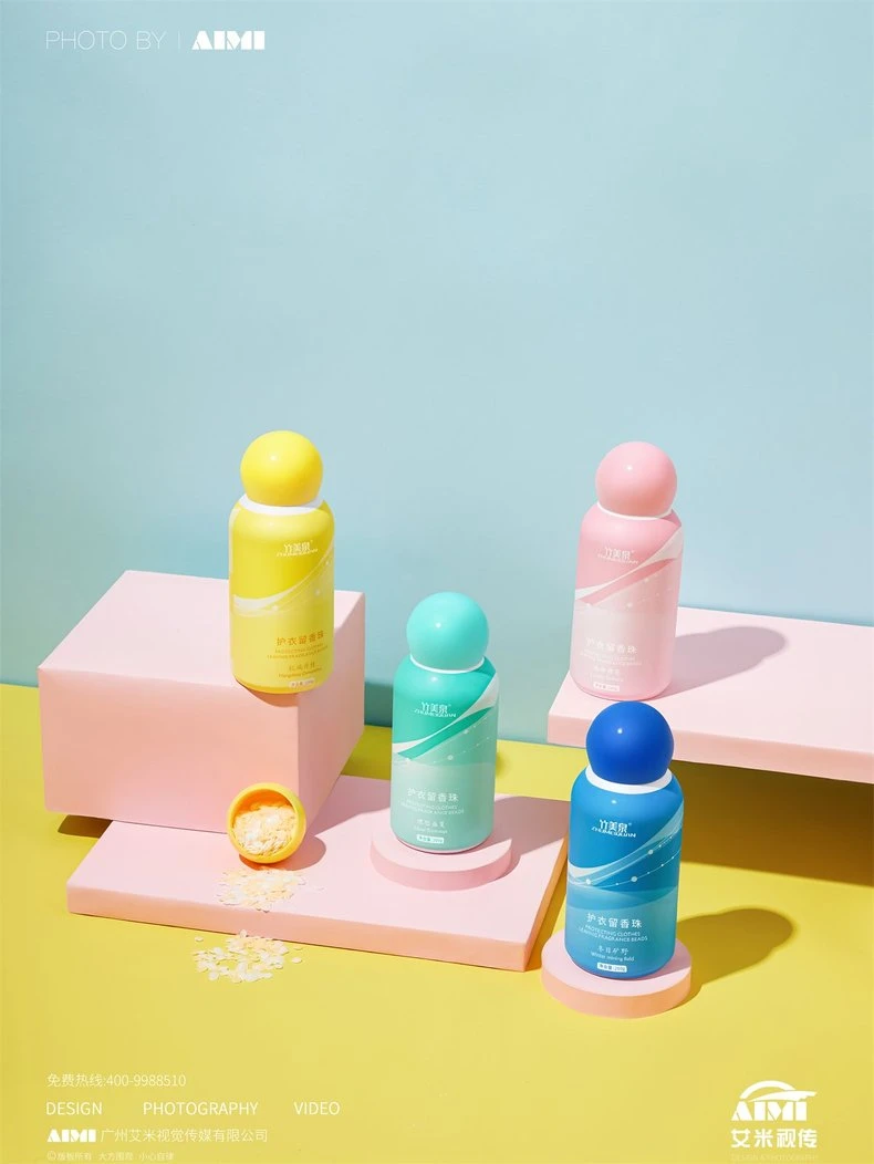 Scent Booster Beads flat-lay photography