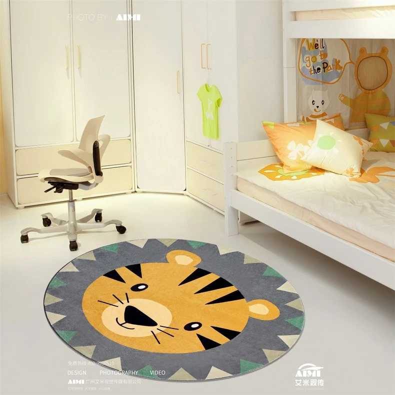 Carpet flat-lay photography