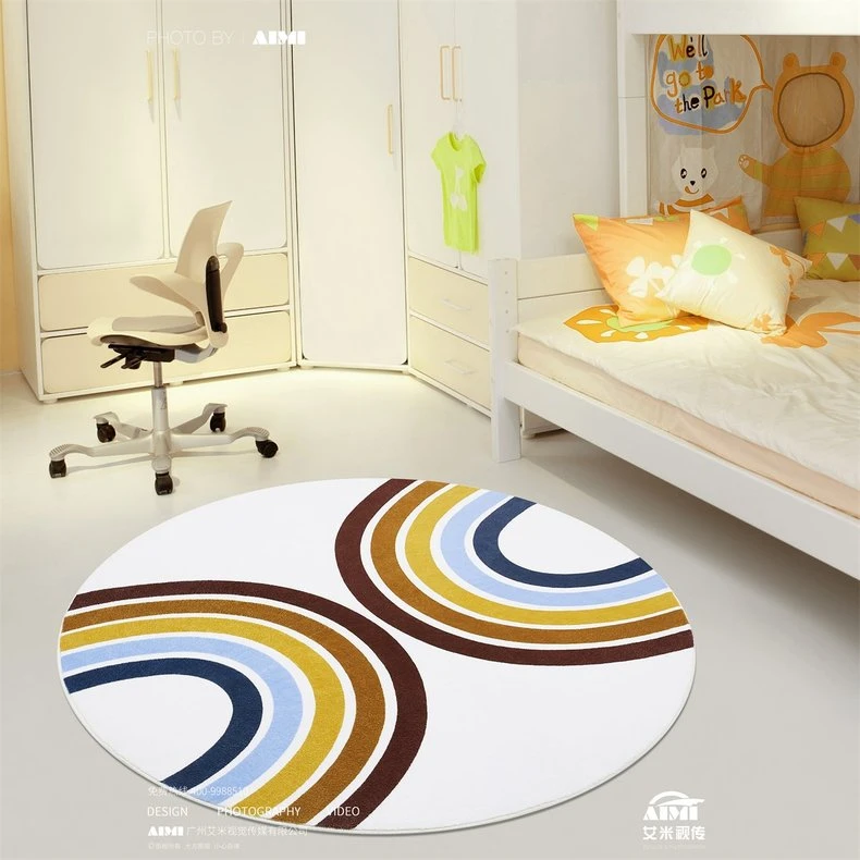 Carpet flat-lay photography