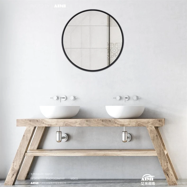 Mirror lifestyle scene photography