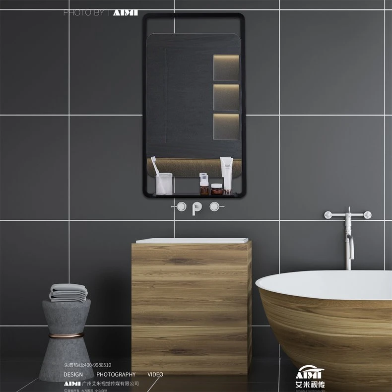Mirror flat-lay photography