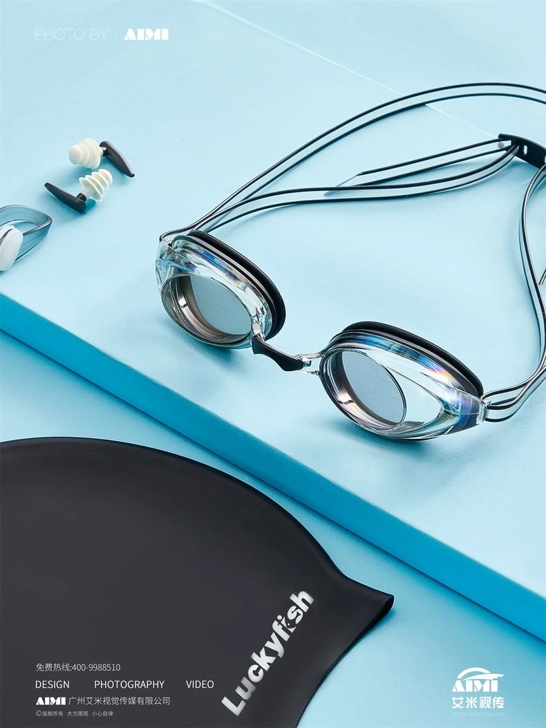 Swimming Goggles group shot photography