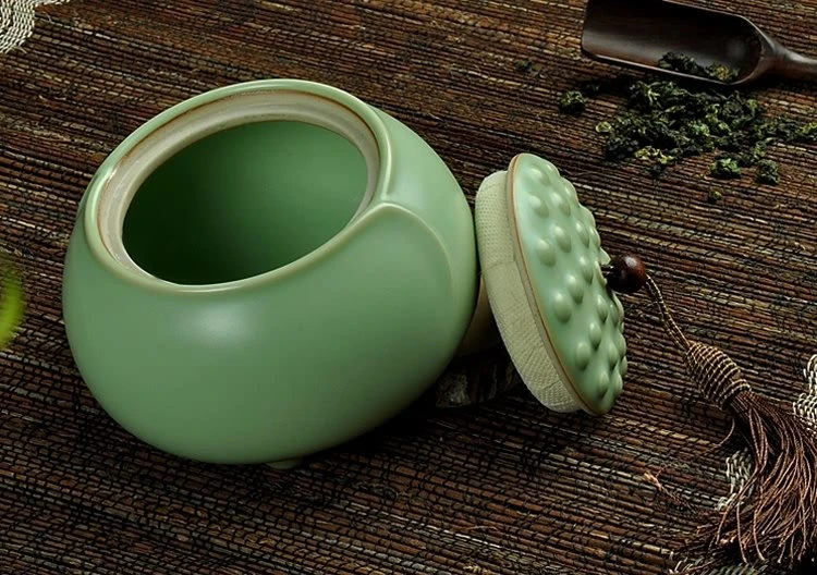 Light Green Tea Set Photography Scene Creative Photography Guangzhou Professional Tea Set Photograph creative photography