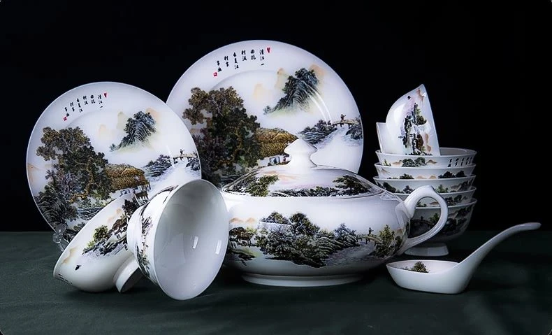 Classical Values Tableware Photography Bowls/Plates HD Large Format lifestyle scene photography