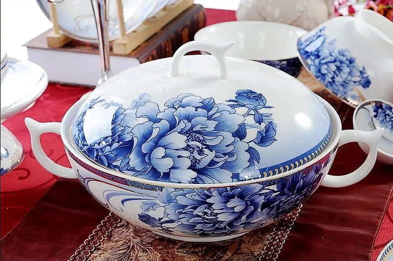 Tableware photography Chinese style Bowl and dish scene pure scene shooting HD details show flat-lay photography