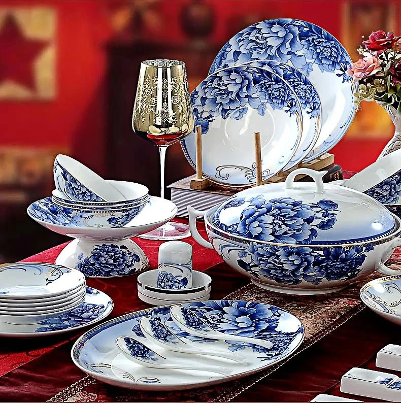 Tableware photography Chinese style Bowl and dish scene pure scene shooting HD details show creative photography
