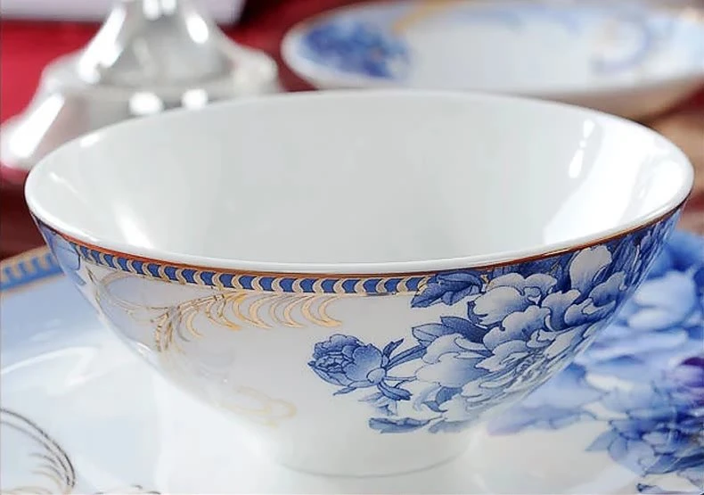 Tableware photography Chinese style Bowl and dish scene pure scene shooting HD details show lifestyle scene photography