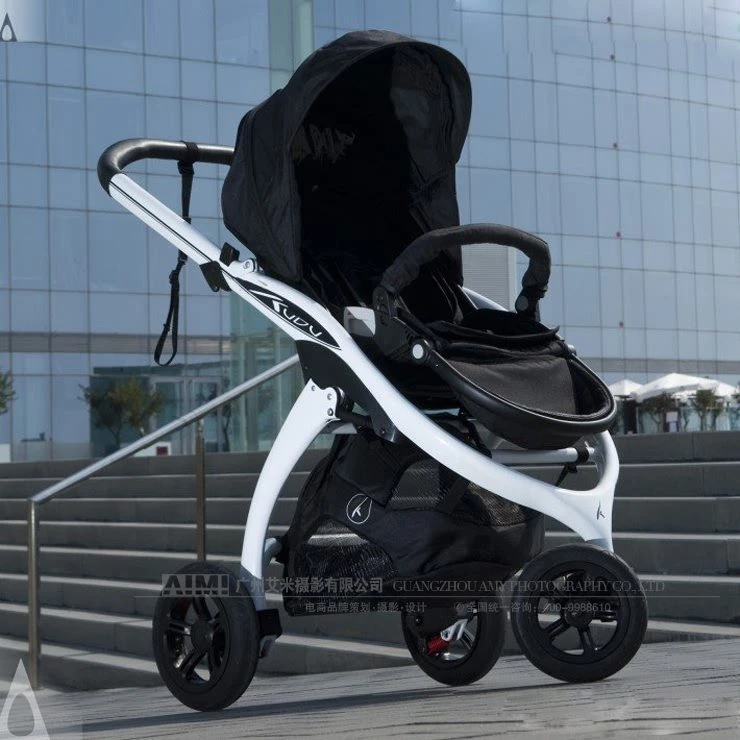 Mother and baby products Baby stroller shooting E-commerce main picture effect shooting flat-lay photography