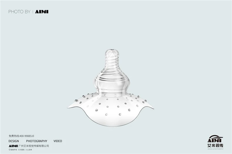 Mother and baby products pacifier photography breast pump product scene creative white background photography
