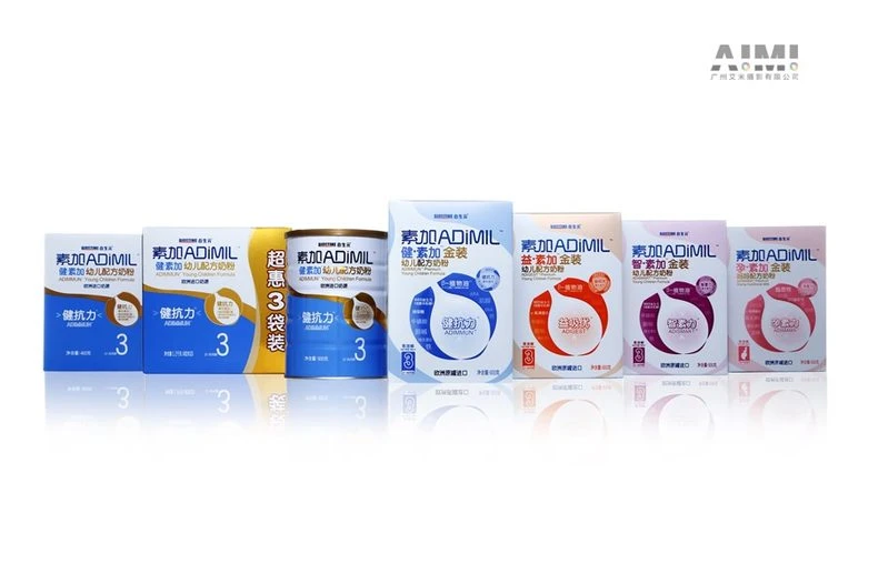 Milk Powder Photography Biotronik Branding Photography E-commerce flat-lay photography
