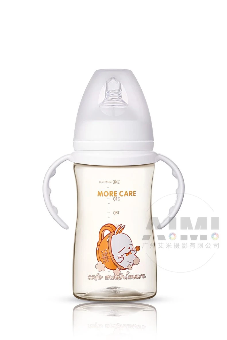 High-end brand milk bottle shooting HD effect picture Details perfect display lifestyle scene photography