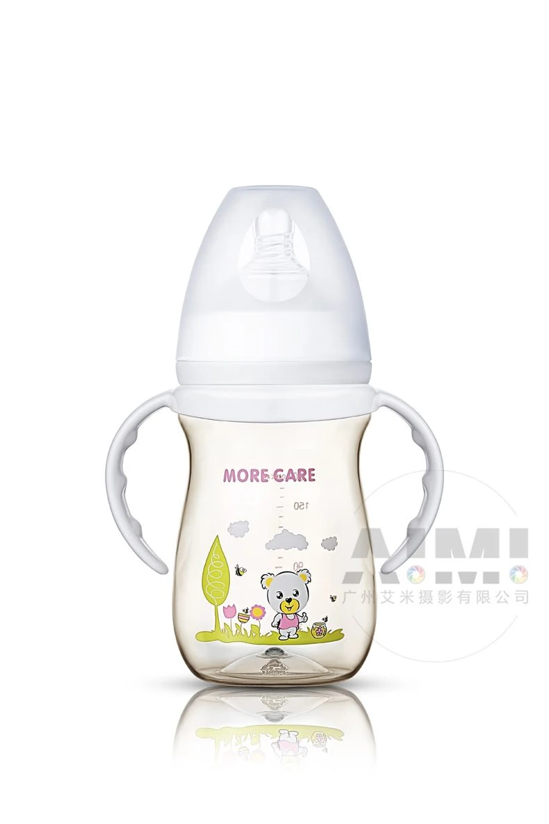 High-end brand milk bottle shooting HD effect picture Details perfect display group shot photography