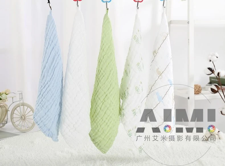Mother and Baby Products Baby Towel Creative Photography Guangzhou Product Photography Company lifestyle scene photography