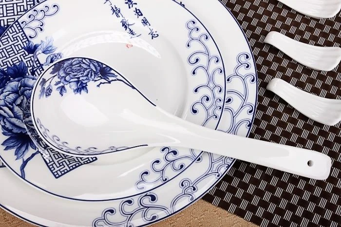 Tableware Photography Chinese Porcelain Dish Photography Pure Scene white background photography
