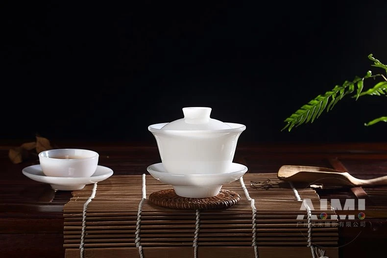 E-commerce Tea Set Photography Tea Set Arrangement Photography Guangzhou E-commerce Photography Comp flat-lay photography
