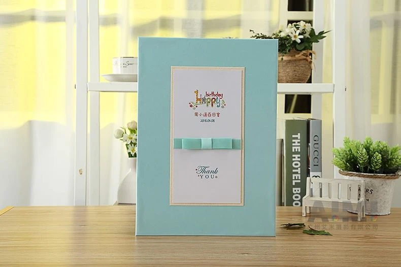 Mint welcome sign with thank you script on table - party sign photography