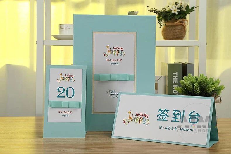 Table number card and welcome board and sign in tent set - event stationery set photography