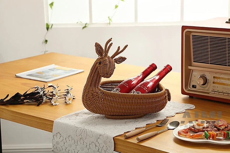 Chic Bamboo Basket Product Photography Daily necessities Photography Guangzhou Still Life Photograph flat-lay photography