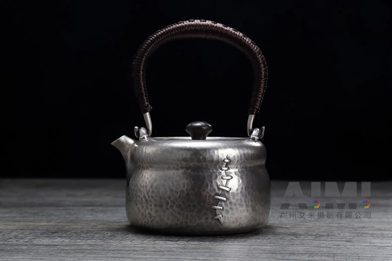 Silver Pot Still Life Photography