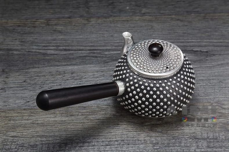 Silver Pot Still Life Photography Close-up Photography with Context Commercial Photography Company group shot photography
