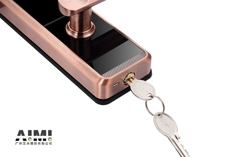 Small Family Fingerprint Lock Photography White Backgrounds Photography Commercial Product Photograp flat-lay photography