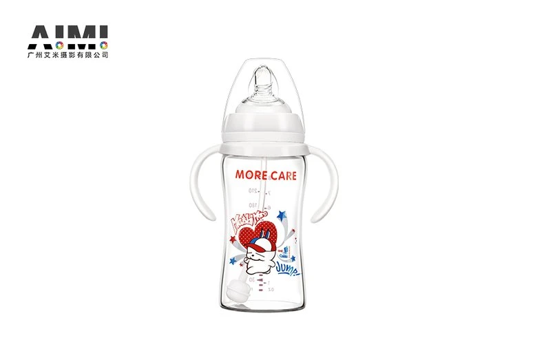 High-end Baby Bottle Photography White Bottle Photography Guangzhou Commercial Photography Company group shot photography