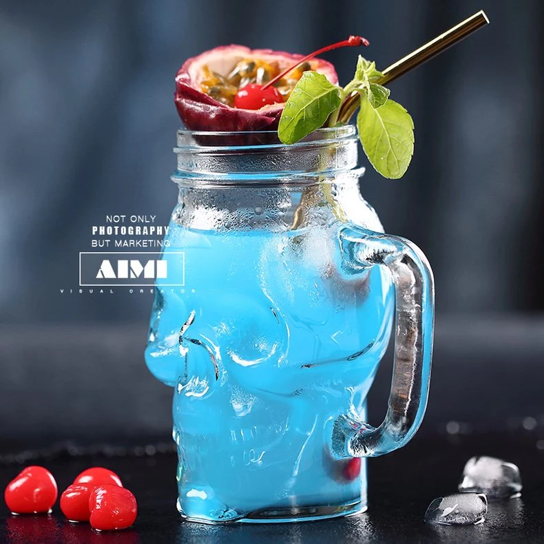 Glasses Shooting e-commerce Cup Picture Creative Shooting flat-lay photography
