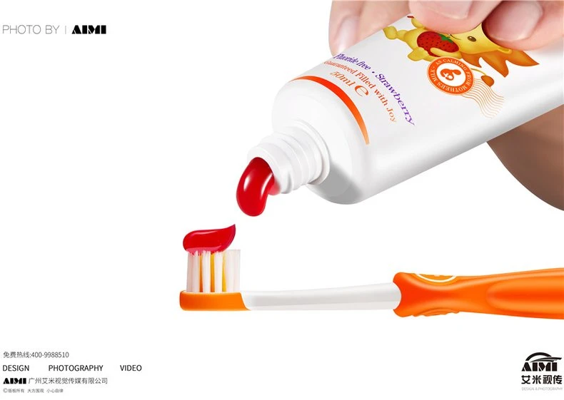 Aloha Toothpaste Commercial Photography