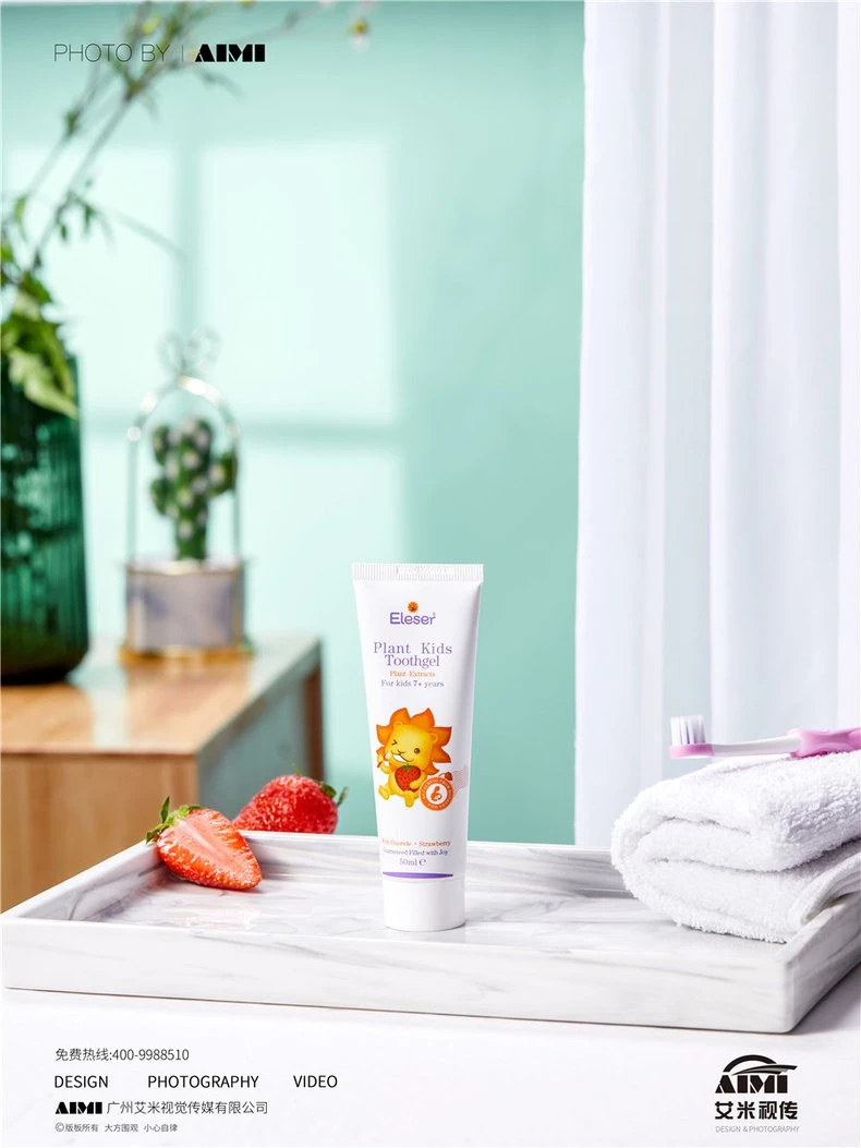 Aloha brand toothpaste photography toothpaste advertising photography brand publicity creative photography