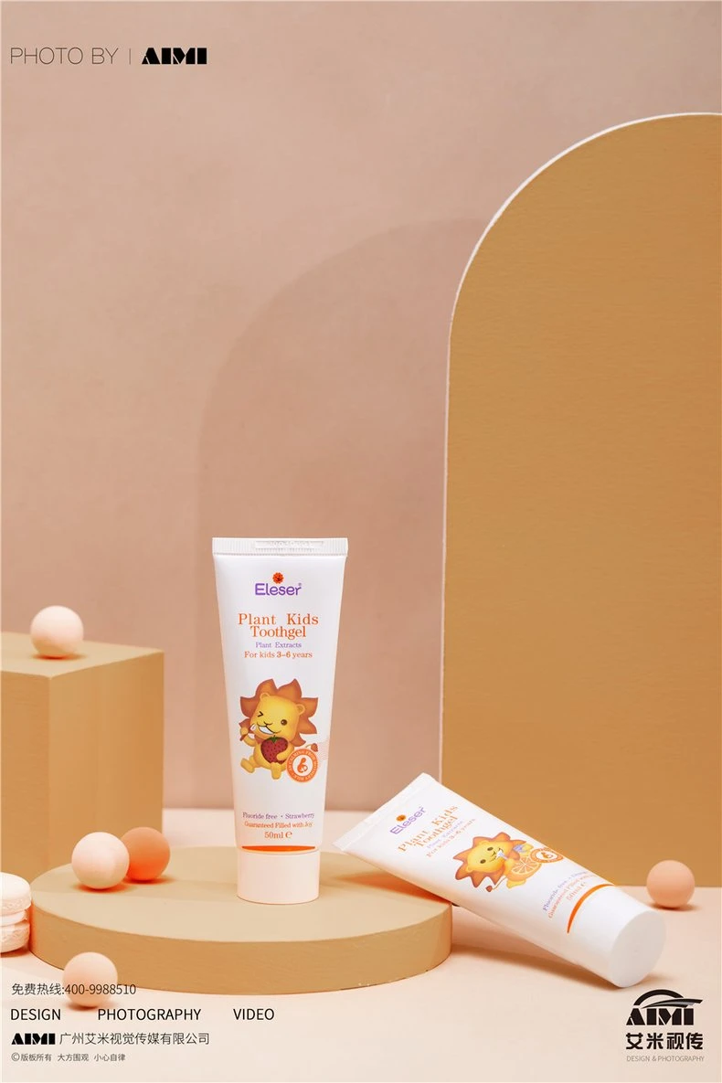 Aloha brand toothpaste photography toothpaste advertising photography brand publicity creative photography