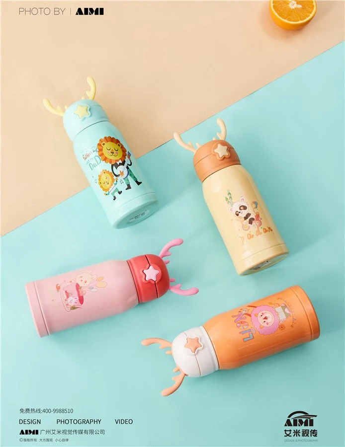 Glass Thermos Product Photography in China