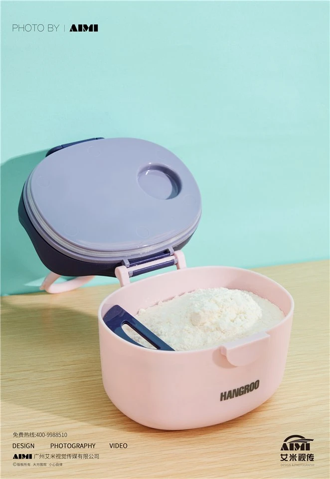 Mother and baby products milk powder box shooting Product publicity creative shooting Mother and bab flat-lay photography