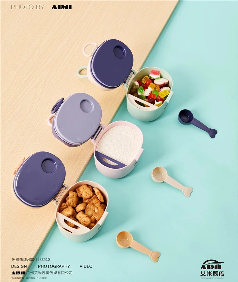 Mother and baby products milk powder box shooting Product publicity creative shooting Mother and bab white background photography