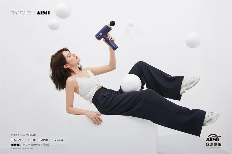 Fascia Gun Sports Product Photography