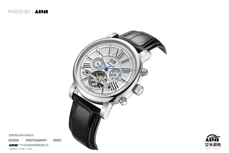 High-end watch brands Professional watch photography company Guangzhou product photography company white background photography