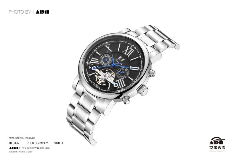High-end watch brands Professional watch photography company Guangzhou product photography company macro detail photography