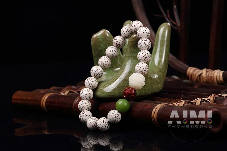 Buddha beads product photo shooting Guangzhou jewelry and accessories shooting company Professional macro detail photography