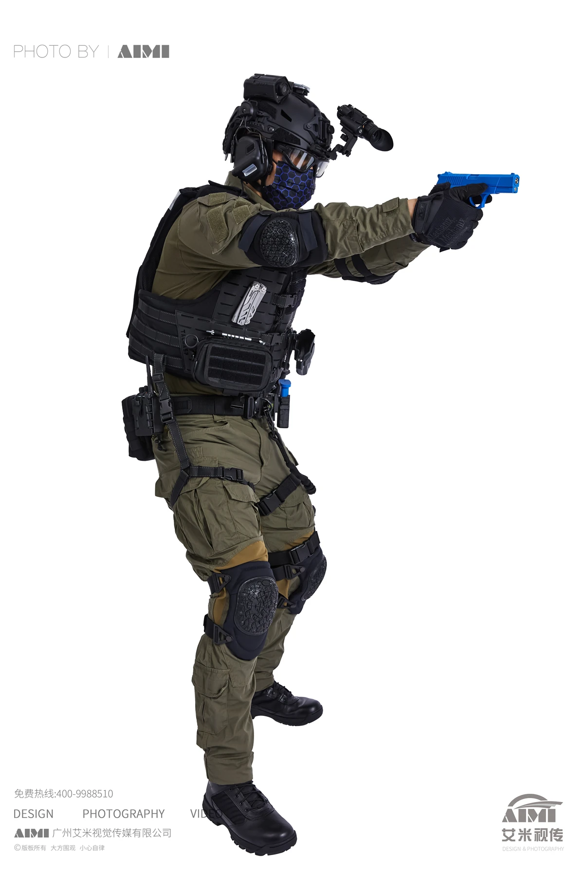 Police Uniform Portrait casual photography