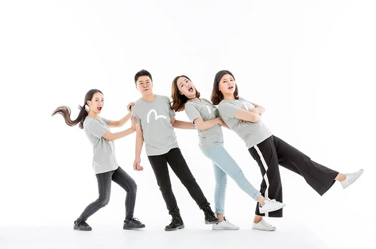 Corporate Team Group casual photography