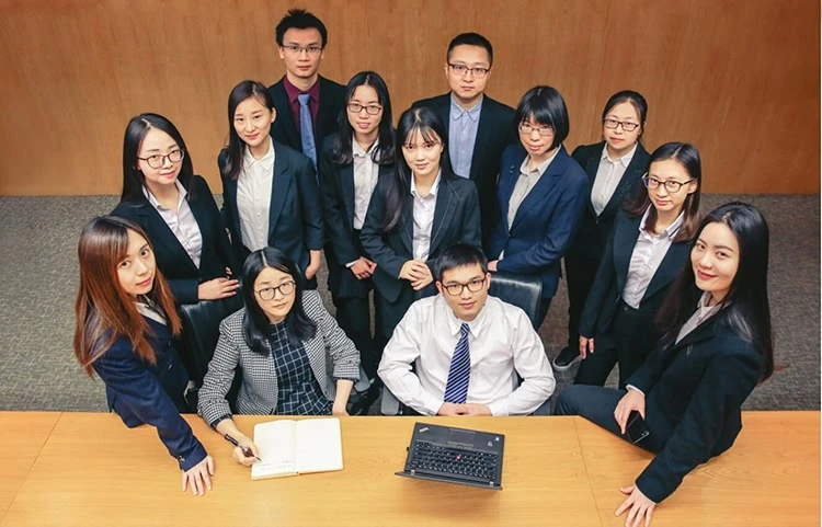 Company Staff Group Photo Shoot studio portrait photography