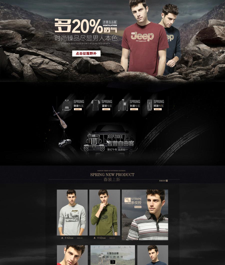 E-commerce Product Detail Page Design