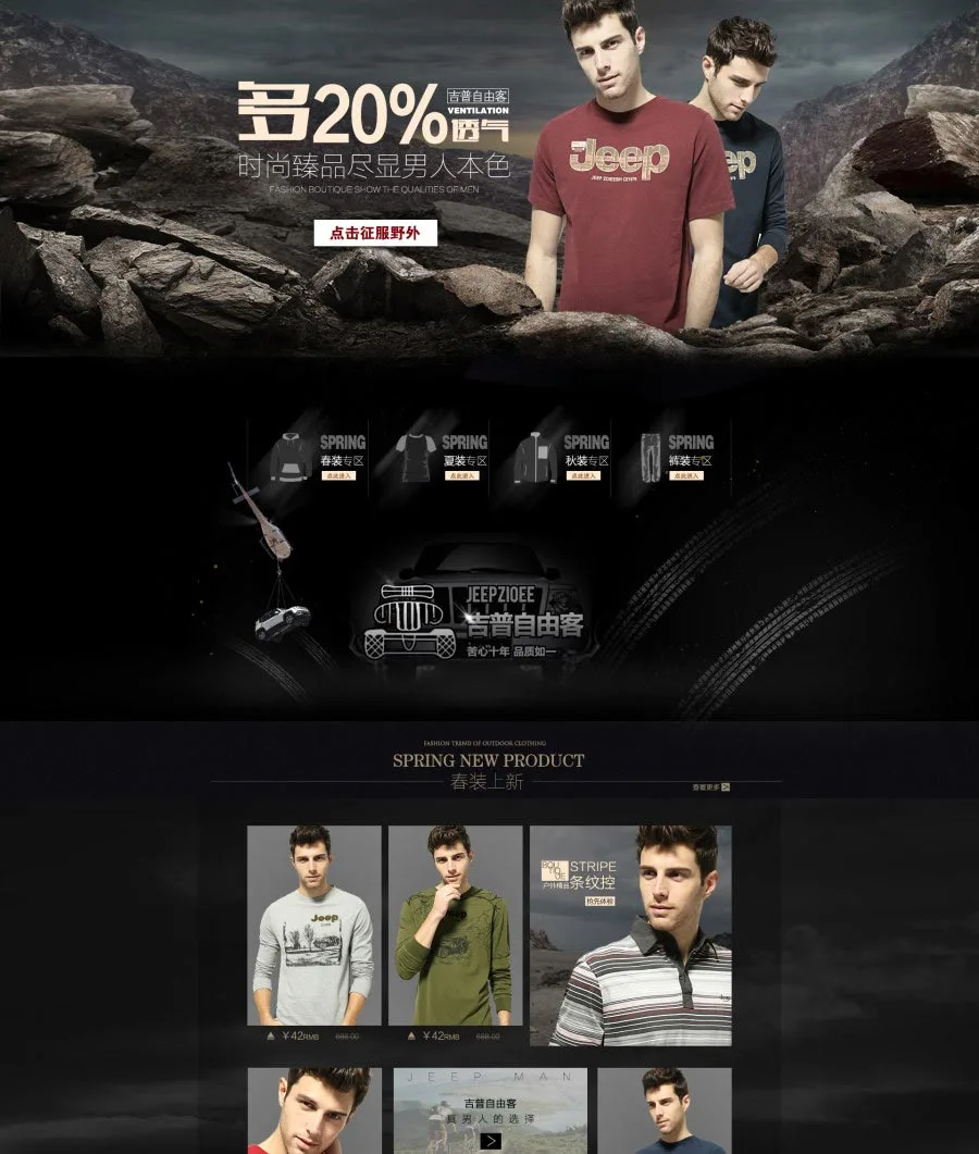 E-commerce Product Detail Page Design