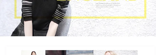 Women's ApparelTaobao Homepage Design