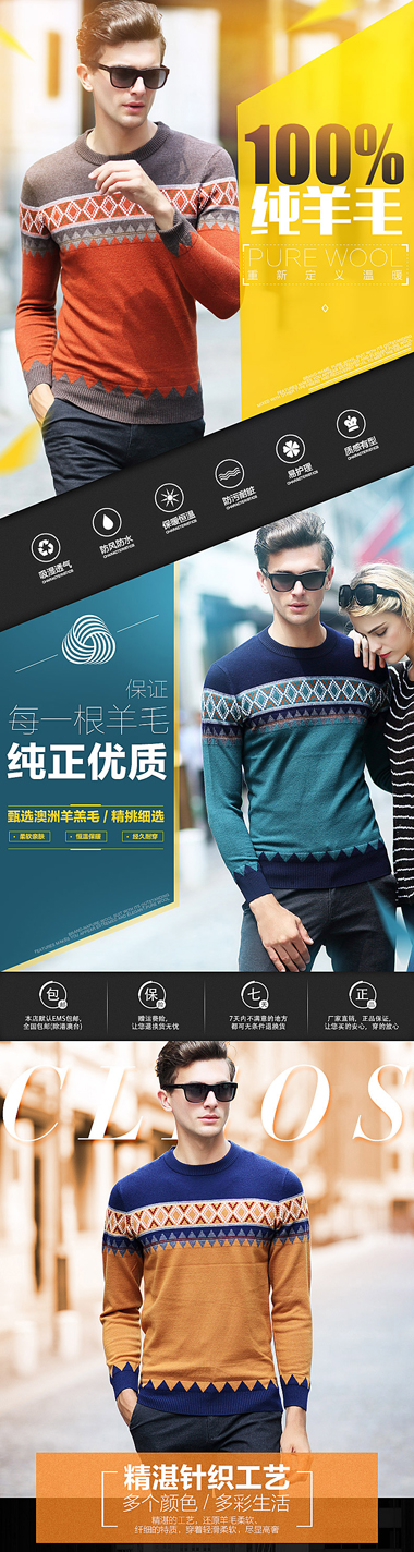 Visual Design — product detail page design